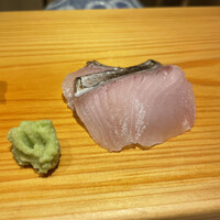 冨所 - さわら　皮の炙りと塩がよくあう