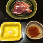 にい留 - スジ鰹漬け