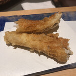 にい留 - 穴子
      →もうこれに関しては良いでしょう！360°全方位からの脱水が可能な神の衣で揚げる天風良は次元が違いますね♪