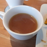 大和田カフェ - ランチに付いていたスープ