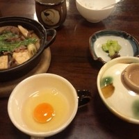 ざくろ 銀座店 - すき焼き定食
                    