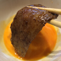 焼肉ホルモン 稲田 - ランプの薄切り