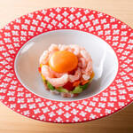 Shrimp Yukhoe ~ Mille-feuille style ~
