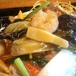 中華料理 縁 - 五目あんかけかたやきそば