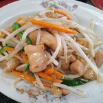 中国家庭料理 上海や - もやしと鶏の塩味炒め