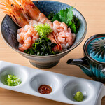 ``Hitsumabushi'' with shrimp