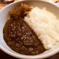 焼肉ホルモン 稲田 - ライスをカレーに変更