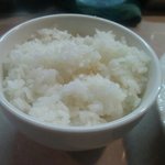 丸天 - ご飯　小盛り