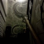 酒茶屋やんちゃ亭 - ２Ｆへのアヤシイ階段