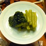 神田 本陣房 - 野沢菜　2012.11.5