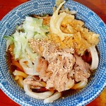 うどん屋 源さん - 冷やし肉たぬき