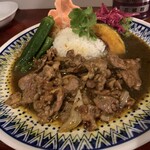 大衆中遊華食堂 八戒 - 生ラムクミン炒めカリィ（ごはん小）（￥1180）