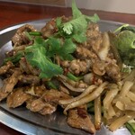 大衆中遊華食堂 八戒 - スパイスラムライス（中）（￥1000）