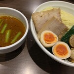 麺屋わっしょい - ホタテの塩つけ麺（￥990）