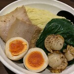 ホタテの塩つけ麺（￥990）