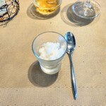 La Brianza - レモンとセージのソルベ。おいしいお口直し