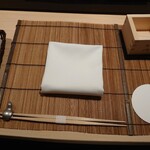 鮨がみ - テーブルセット