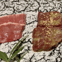 煌 焼肉 - 黒毛和牛ハツ 黒毛和牛レバー