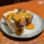 肉料理かなえ - お任せコース 16500円  ステーキサンド