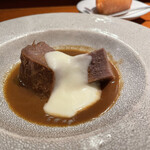 肉料理かなえ - お任せコース 16500円  タンシチュー