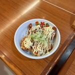 開花屋 楽麺荘 - 唐マヨ丼