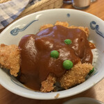 やまと - やまと(岡山県岡山市北区表町)カツ丼(小)550円