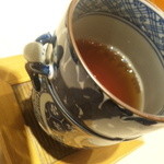 御田町 桃の木 - お茶のコップにおじさん！！