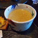 そば茶寮 澤正 - 安納芋の焼き芋スープ