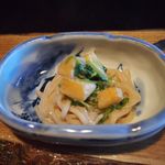 そば茶寮 澤正 - 更級変わり蕎麦柿の胡麻和え