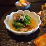 そば茶寮 澤正 - 畑菜と舞茸のお浸し