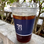 セブンイレブン - ドリンク写真:*7カフェ高級キリマンジャロブレンド アイスL(¥195)
