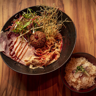 【ランチでお得♪】鯛担麺と鯛めしのセット！！