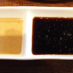 グリルキング - ハンバーグは右の和風ソースで