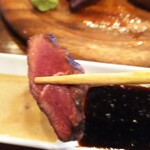 グリルキング - ミスジステーキ  色がキレイ