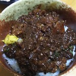 グリルキング - どて丼にしましたd(⌒ー⌒)!