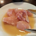 鳥あみ焼 まなや。 - 若鶏ハーフ　塩