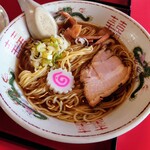 梅香苑 - 元祖ラーメン　スープが少ない