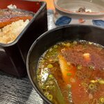 味道楽 - 魚のアラが入ってる。