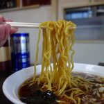 銀蝶 - 固茹で気味の麺が美味い（大盛りで他店の通常盛りレベル）