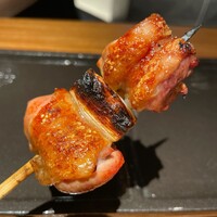 横濱里葉亭 鶴屋町店 - 熊野地鶏ねぎま