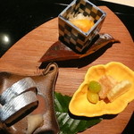 先付け　３種類