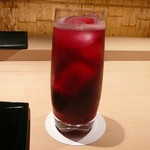 Nishikawa - 私がオーダーした　大原の紫蘇のジュース　