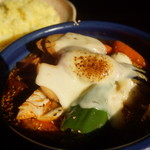 アジアンスープカリー べす - 豚煮＋温トマチーズ
