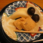 岩さき - 水物は梨と葡萄　自家製のわらび餅