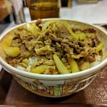 すき家 - 牛丼大盛ツユダク480円 3点セット170円