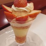 資生堂パーラー - 長崎県 島原地区産 “恋みのり”のストロベリーパフェ