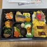 球弁 - 辻発彦弁当（中身）