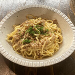 blanc cotta - 豚肉とキノコのラグー スパゲッティ(税込1,200円)