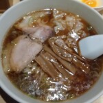 笹塚 大勝軒 - 中華麺（小）とワンタン