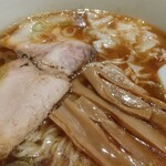笹塚 大勝軒 - 中華麺（小）とワンタンアップ
